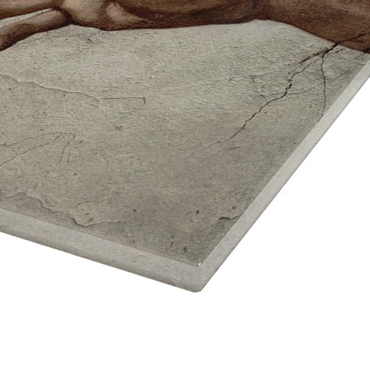 Planche À Découper Michaelangelo mains création adam dieu (Coin)