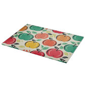 Planche À Découper Mid-Century Modern Apple Orchard Glass (Coin)