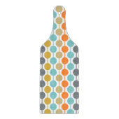 Planche À Découper Mid-Century Modern Retro Geometric Circles Pattern (Devant)