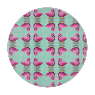 Planche À Découper Mignon Canard Rose Kawaii & Art pour Nurserie à Co