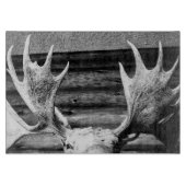 planche à découper mignon chalet à péage orignal (Devant)