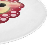 Planche À Découper Mignon Champignon Rouge Kawaii Hérisson Toadstool (Coin)
