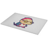 Planche À Découper mignon philosophe axolotl (Coin)