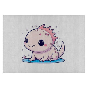 Planche À Découper mignon philosophe axolotl