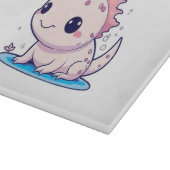 Planche À Découper mignon philosophe axolotl (Coin)