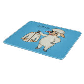 Planche À Découper Mignonne brebis avec blouson (Coin)