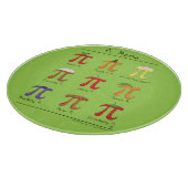 Planche à découper mignonne de tarte de jour des (Coin)