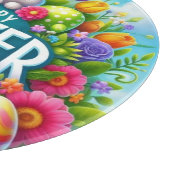 Planche À Découper Mignonne lapin de printemps/Pâques avec oeuf (Coin)