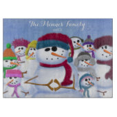 Planche À Découper Mignonnes et somnolentes (Devant)