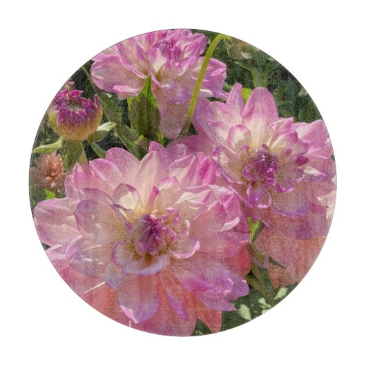 Planche À Découper Mikayla Miranda Dahlia, Belle Fleur Violette (Devant)