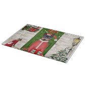 Planche À Découper Miniature Pinscher Chien Noël (Coin)