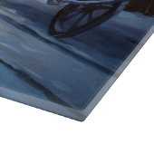 Planche À Découper Miniature Schnauzer Saison festive de Noël (Coin)