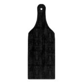 Planche À Découper Minimalist Black Cat Silhouette (Devant)