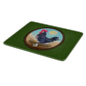 Planche À Découper Minorque Rooster Vintage Oval (Coin)