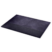 Planche À Découper Minuit Indigo Romance | Satiny Grunge Damask (Coin)