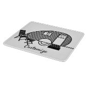 Planche À Découper Minuscule remorque Teardrop Thunder_Cove (Coin)
