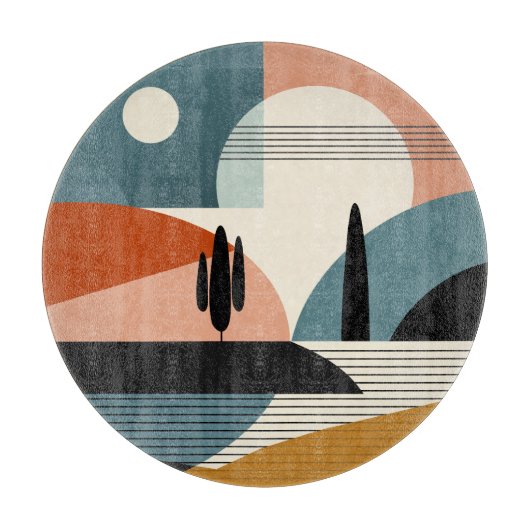 Planche À Découper Mirage du désert (Devant)