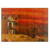 Planche À Découper Mission dans le désert, par Gary Poling (Devant)