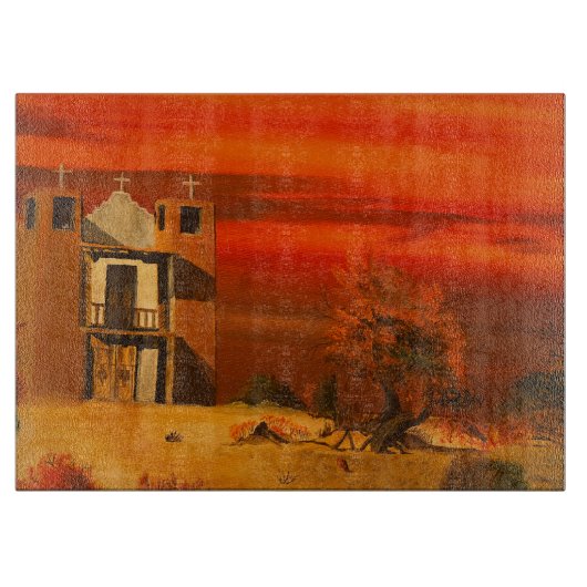 Planche À Découper Mission dans le désert, par Gary Poling (Devant)