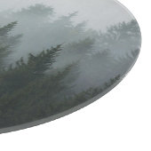 Planche À Découper Misty Mountain Forest Brouillard d'automne (Coin)