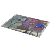 PLANCHE À DÉCOUPER MODE NEIGE HIVER (Coin)