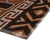 Planche À Découper Modèle Aztèque Tribal Brown (Coin)