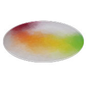 Planche À Découper Modèle coloré tendance Art Abstrait moderne (Coin)