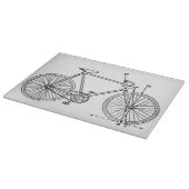 Planche À Découper Modèle de bicyclette (Coin)