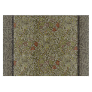 Planche À Découper Modèle de branche de saule et de lys doré de Willi