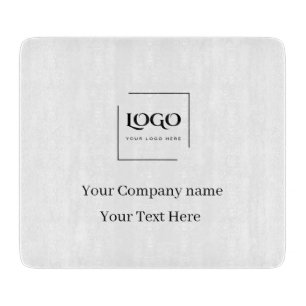 Planche À Découper Modèle de logo personnalisé élégant
