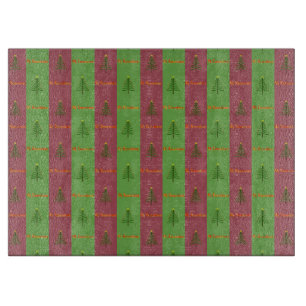 Planche À Découper Modèle de sapin de Noël Old World Evergreen