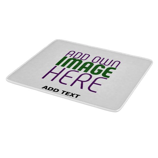 PLANCHE À DÉCOUPER MODÈLE DE TEXTE D'IMAGE BLANCHE SIMPLE MODERNE (Coin)