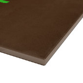 PLANCHE À DÉCOUPER MODÈLE DE TEXTE D'IMAGE BROWN SIMPLE MODERNE (Coin)