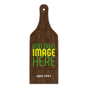 PLANCHE À DÉCOUPER MODÈLE DE TEXTE D'IMAGE BROWN SIMPLE MODERNE