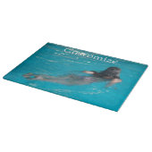 Planche À Découper Modèle féminin natation Thunder_Cove (Coin)