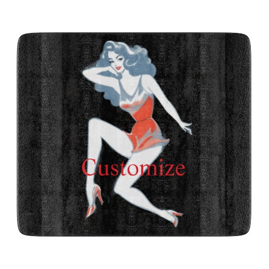 Planche À Découper Modèle flamboyant Poster Thunder_Cove (Devant)