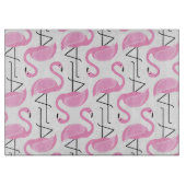 Planche À Découper Modèle Flamingo rose moderne simple (Devant)