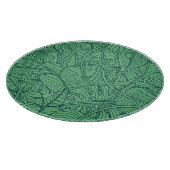 Planche À Découper Modèle floral Feuille tropical (Coin)