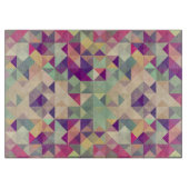 Planche À Découper Modèle géométrique de hippies vintages (Devant)