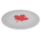 Planche À Découper Modèle Knit Maple Leaf Tricot Motif (Coin)