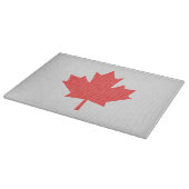 Planche À Découper Modèle Knit Maple Leaf Tricot Motif (Coin)