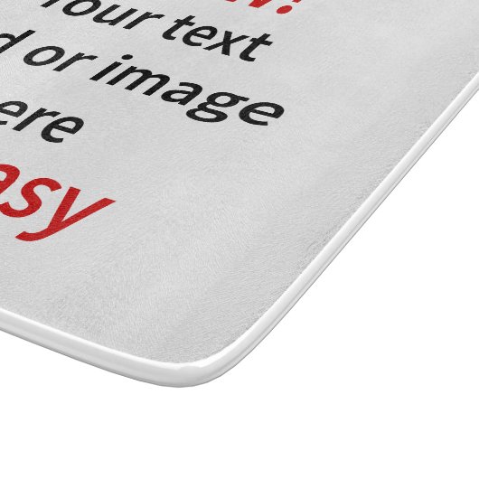 Planche À Découper Modèle personnalisable (Coin)