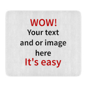 Planche À Découper Modèle personnalisable