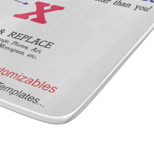 Planche À Découper Modèle vide rapide et facile (Coin)