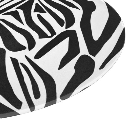 Planche À Découper Modèle Zèbre (Coin)