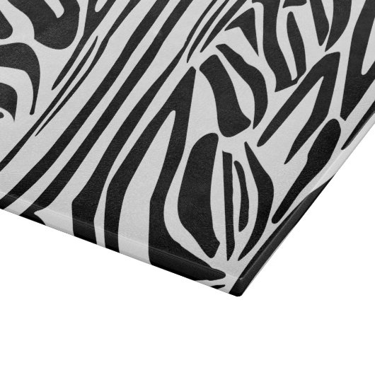 Planche À Découper Modèle Zèbre (Coin)