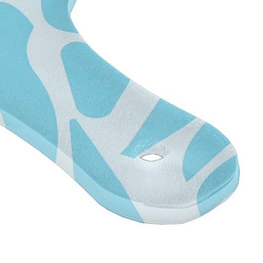 Planche À Découper Modèle Zèbre Bleu (Coin)