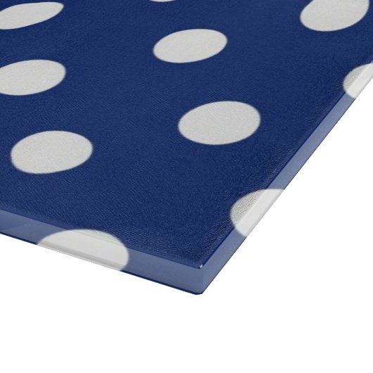 Planche À Découper Modelez avec le pois blanc 2 (Coin)