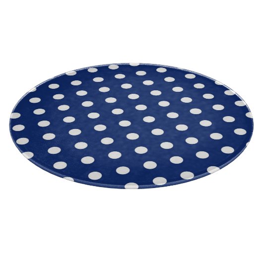 Planche À Découper Modelez avec le pois blanc 2 (Coin)