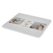 Planche À Découper Modern Collage Photo Bon thanksgiving Maman (Coin)